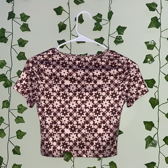 Empty Soda / Daisy Crop Top / Size: Small / Condition: Worn - Picture 2 of 2